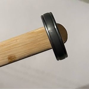 Men’s Wedding Band. Forged Tungsten men’s wedding ring, size 10.5